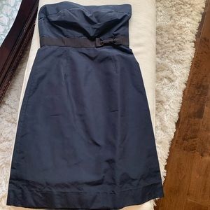 Navy Silk J. Crew dress  - Size 4